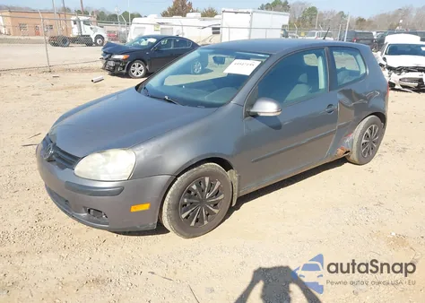 2007 Volkswagen Rabbit 2-Door из США, поврежденный, VIN WVWAR71K37W107182